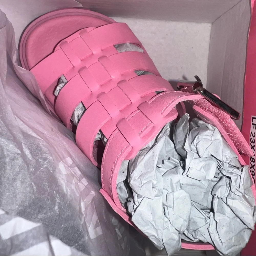 Mia Pink Havien‎ Girls/Kids Summer Strappy Platform Samdal!!! NEW!!! 💕☀️🏝️